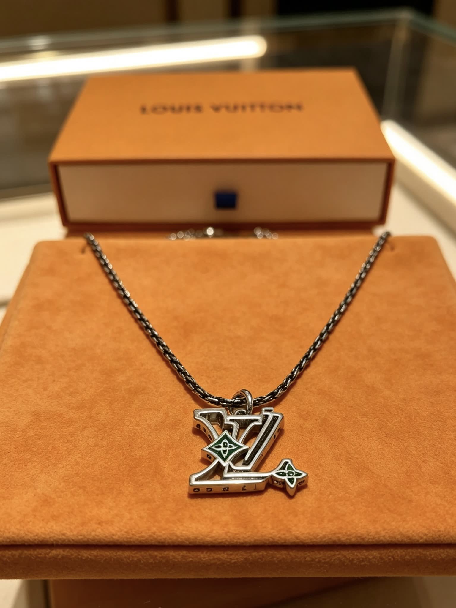 Louis Vuitton Monogram World Tour Necklace